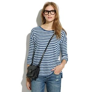 Madewell Indigo Ink Tee in Stripe